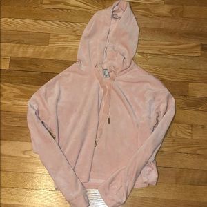 Pink hoodie